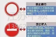 以下道路交通標志老司機都不一定知道？90%人都會混淆！